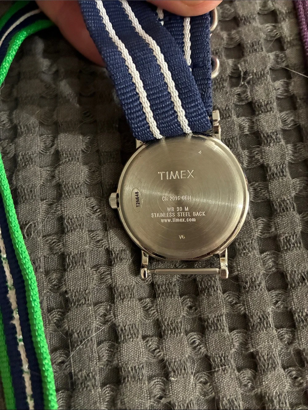 Men’s Timex Weekender 38mm Indiglo Watch + Extra Straps